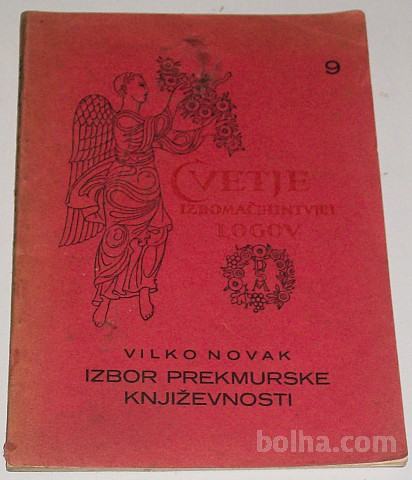 IZBOR PREKMURSKE KNJIŽEVNOSTI – Vilko Novak 1936