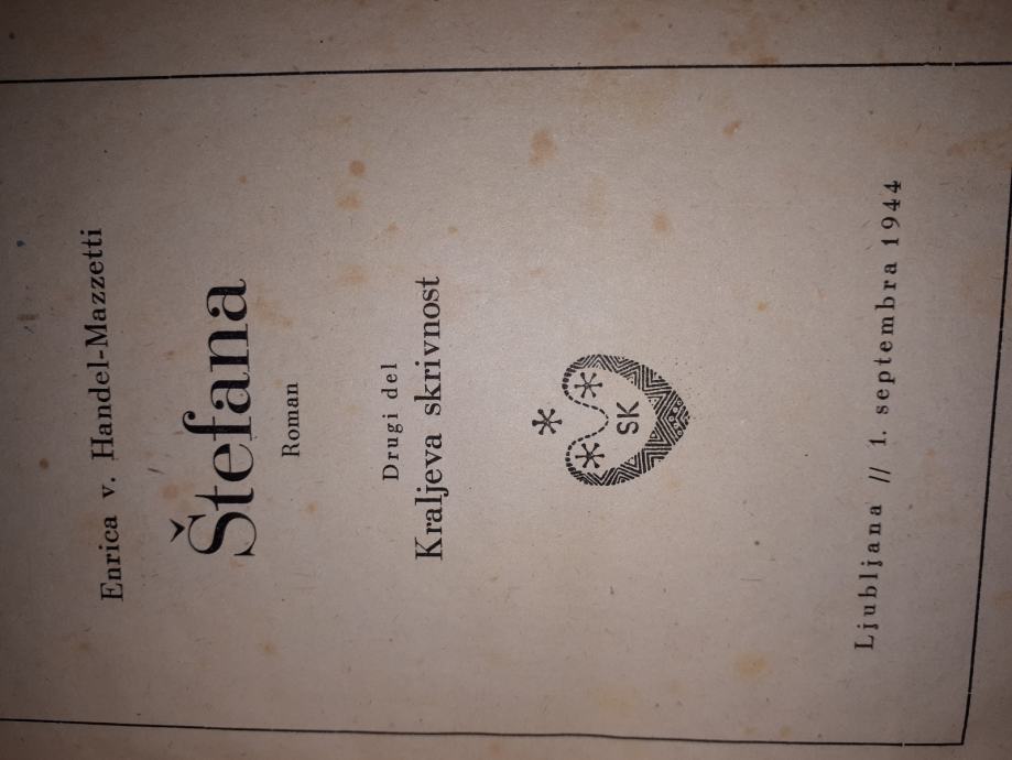 Štefana, Enrica v. Handel Mazzetti 1944