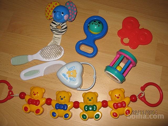 ROPOTULJICE - igračke za dojenčka, komplet 1