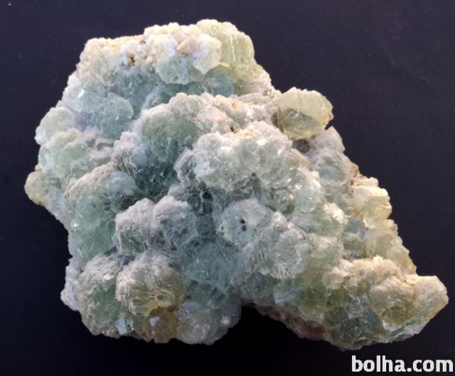 minerali, kristali - Fluorit, dolomit