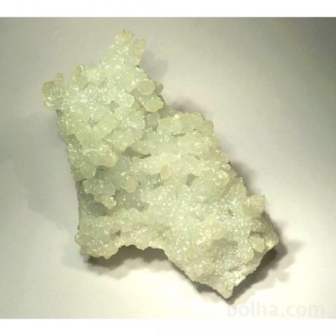 minerali, kristali - Prehnit psm po laumontitu