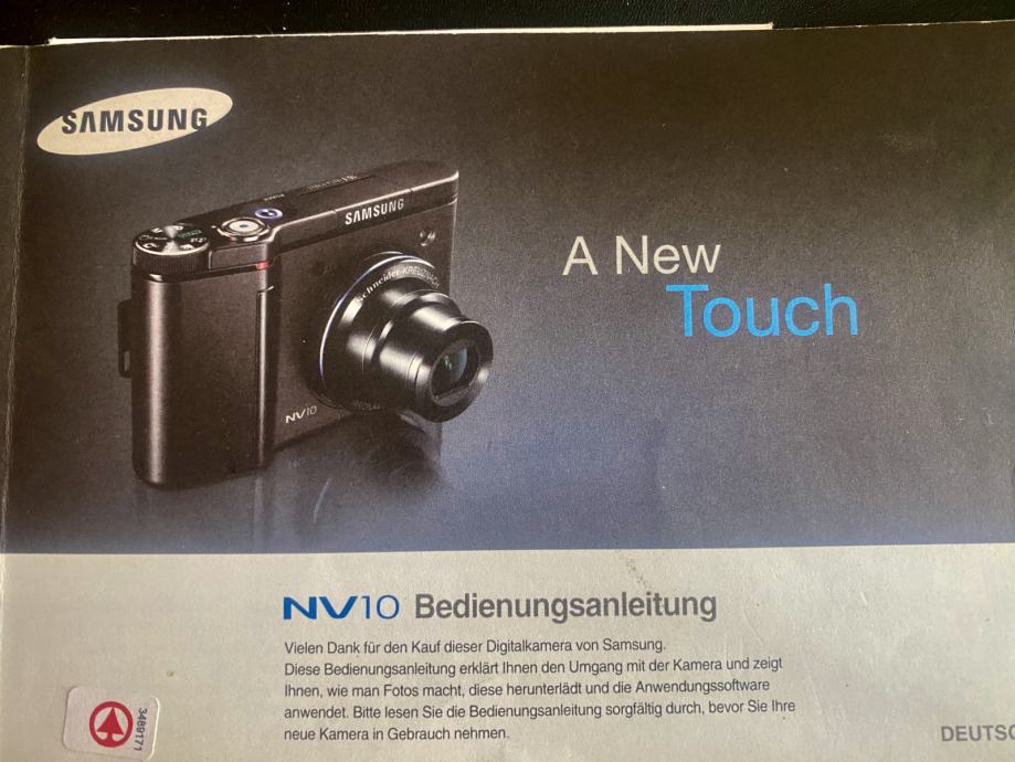 Samsung NV 10 digitalni fotoaparat