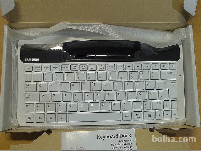 Samsung galaxy TAB tipkovnica / keyboard dock / nova TAB1
