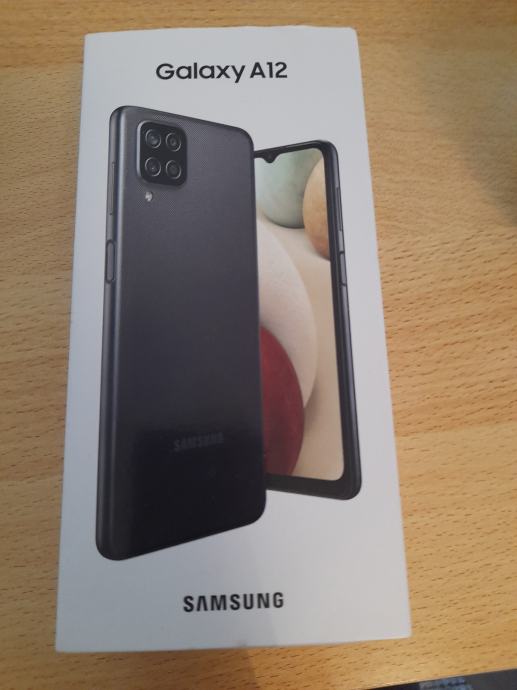 SAMSUNG GALAXY A12  64GB Black Dual SIM