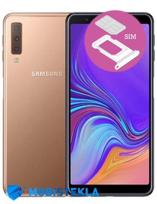 Samsung Galaxy A7 2018 Welche Sim Karte Samsung Galaxy A7 2018 - vlozek za SIM kartico