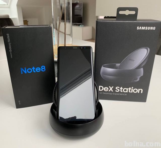 Samsung Galaxy Note 8 + Dex station