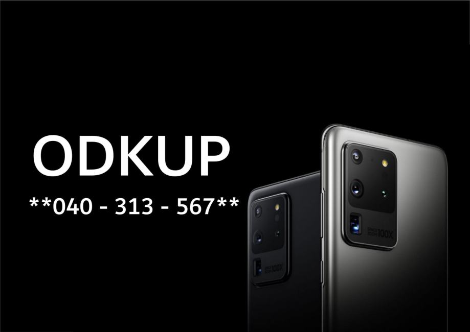 ODKUP Samsung S21/S21 Plus/S21 Ultra/A52s/A72/S20 Ultra/NOTE 20 Ultra