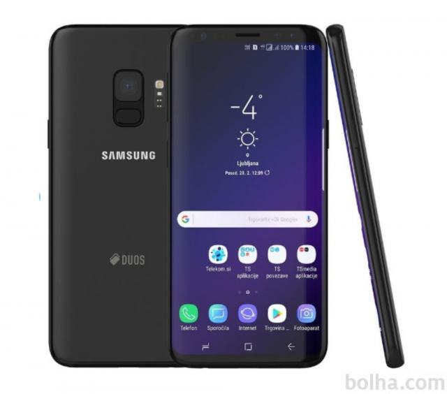 Samsung Galaxy S9 (Črne Barve) NOVI