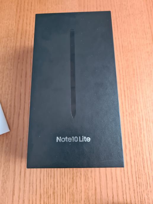 Samsung Note 10 Lite 128GB Aura Black Nov zapakiran