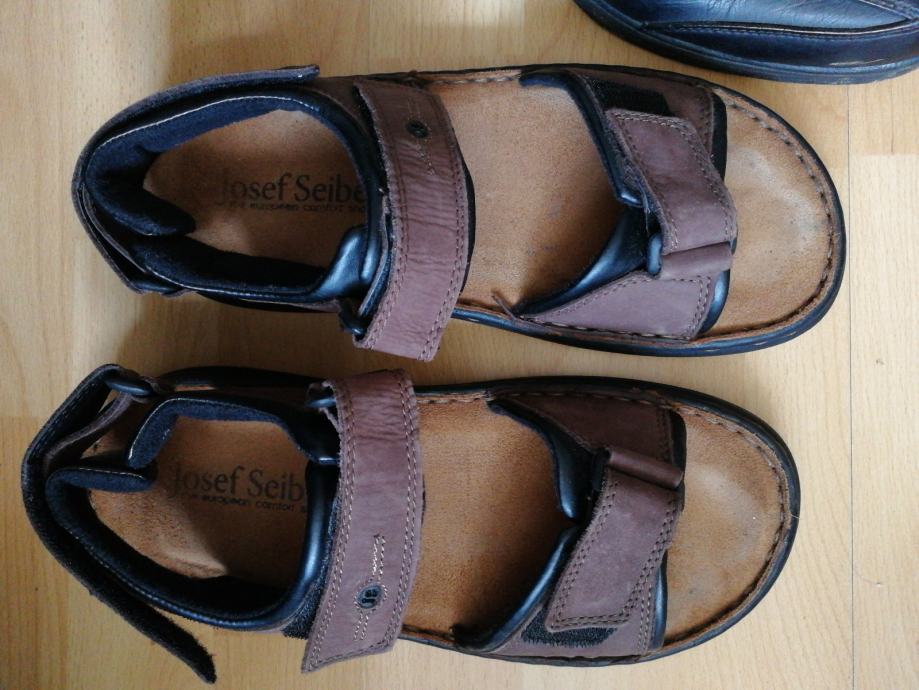 Usnjeni sandali št. 40 (nošeni 2x)