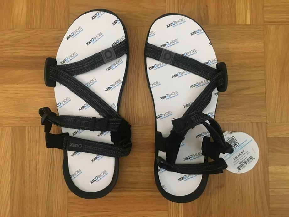 Xero Z trail EV Multi Black mo ki Bosonogi Pohodni Sandali