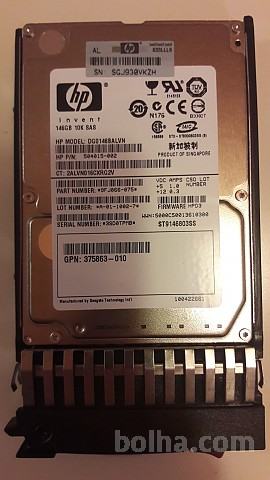 HP 146GB 10K SAS 2,5