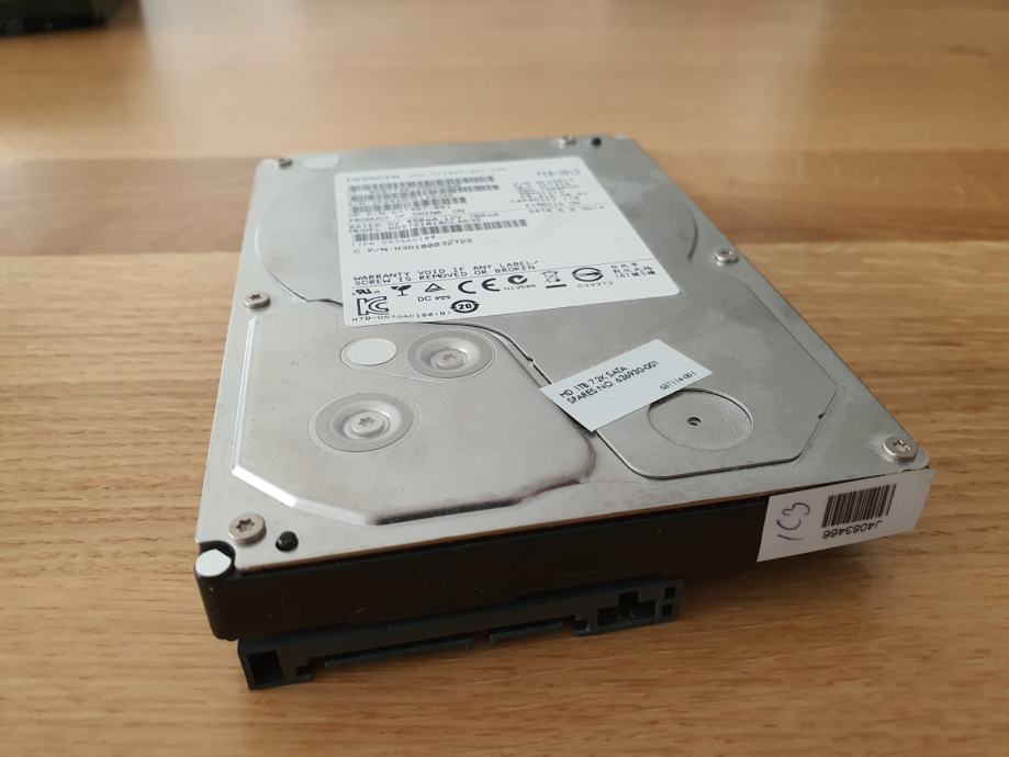 Hitachi HDS721010CLA632 1TB 7200 RPM SATA Hard Drive HDD FW: 41A HP 647467-001