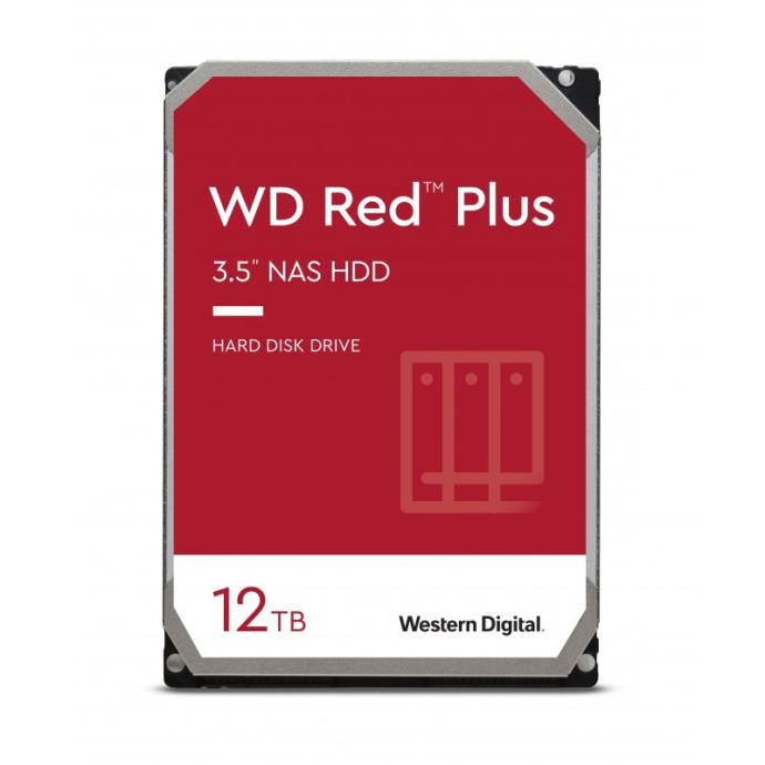 Trdi disk 3.5 12TB WD RED PLUS - 2 kosa