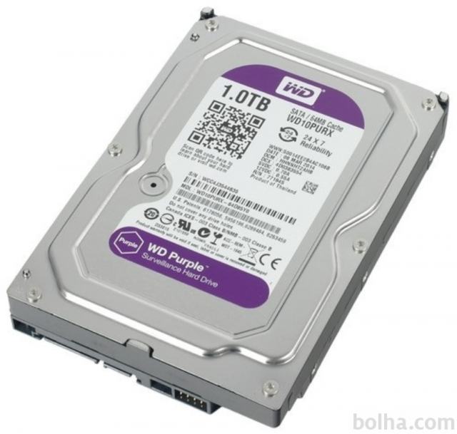 WD Purple 1TB (WD10PURX) 3,5 vgradni trdi disk