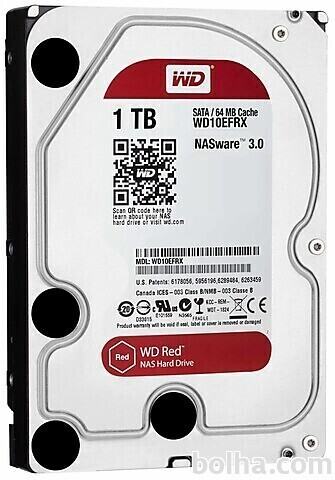 WD Red™ 1TB (WD10EFRX) 3,5 vgradni trdi disk