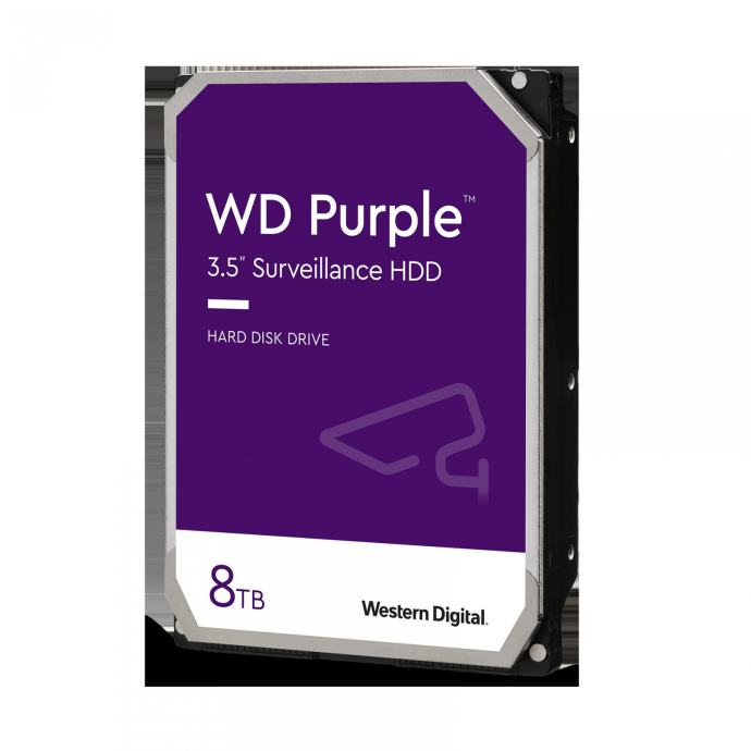 Western Digital 8TB WD Purple  7200 RPM, 256 MB Cache, WD, SSD