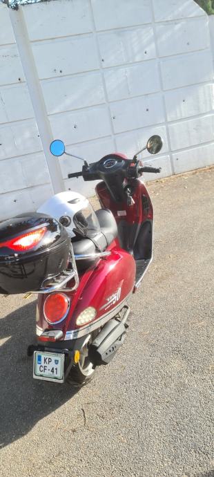 Câble De Tachymètre 92 Cm Pour Scooter Baotian BT49QT-7 Et Autres - Avec écrou, Broche Et Fente - 4