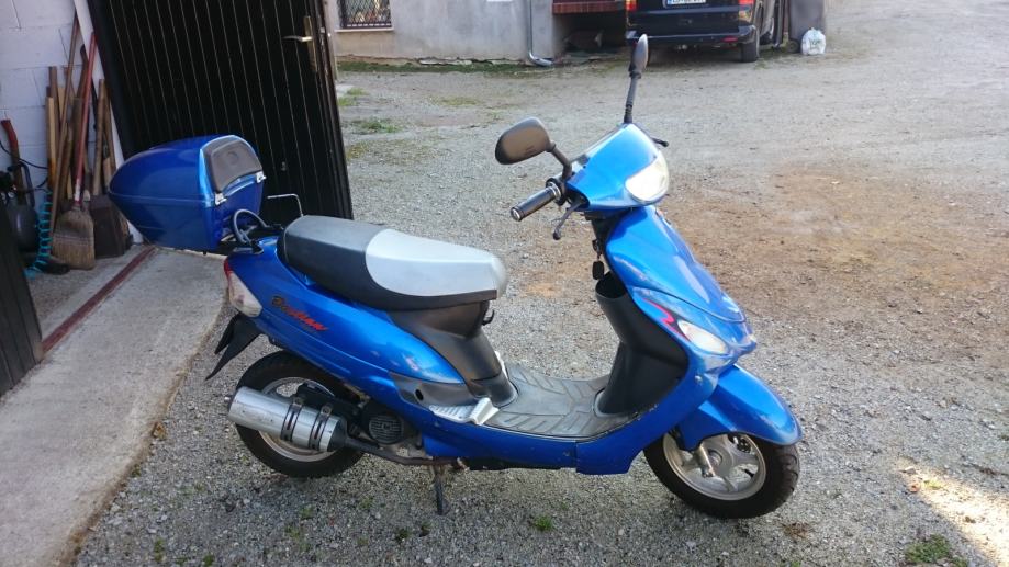 Amortisseur Arrière Pour Scooter GY6 139 QMB (Baotian BT49QT 10 Pouces) - Occasion