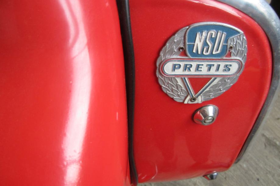 NSU  Prima III 150  ccm  moč  motorja  9 KM  letnik  1957  prodam, 1957 l.