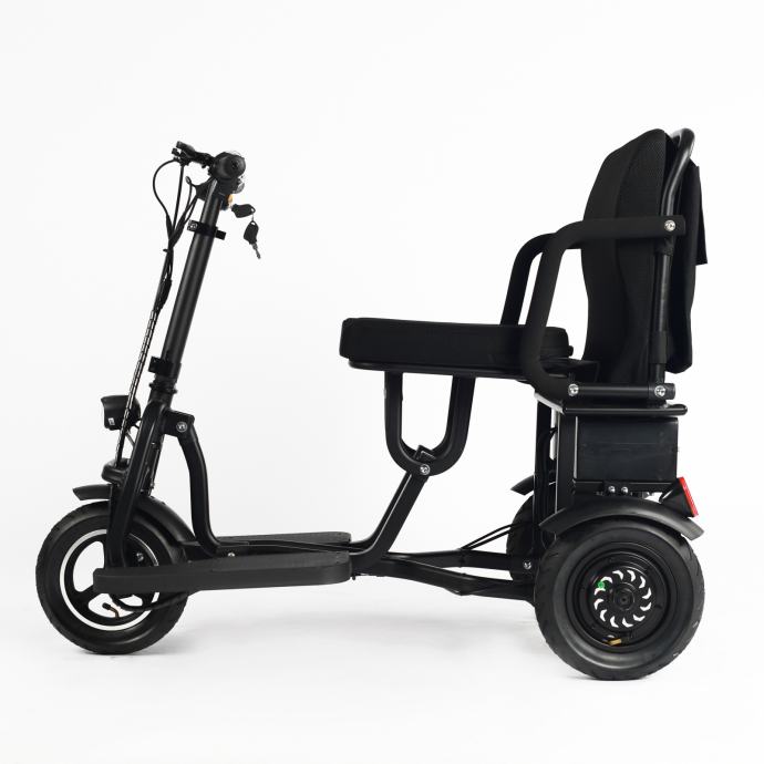 Najlažji električni zložljiv voziček za starejše ali invalide - 2023, 2024 l.