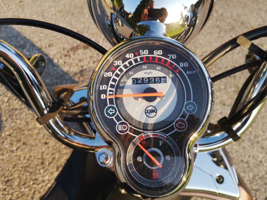 MOTOMASTER Gaszug Für Sym Allo & Cello 25-50km/h - Ersatzkabel 17910-A9A-000 | Frostbeständig