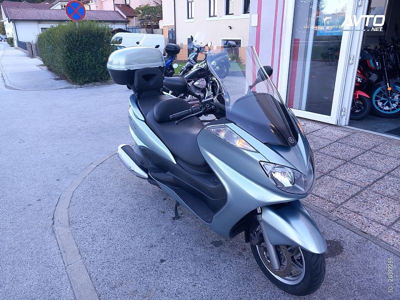 OJ Telo Coprimoto Impermeabile Taglia XL Per Moto E Scooter - Copertura Da Esterno Con Cinghia E Asola Per Lucchetto - Compatibile Con Yamaha Majesty 400 E Altri