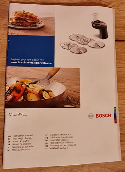Bosch Electroménager MUZ9VLP1 Accessoire Optimum Robot Culinaire