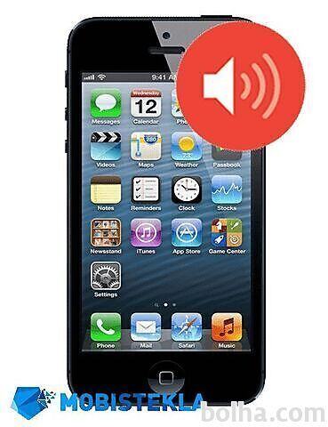 Apple iPhone 5 - popravilo zvočnika
