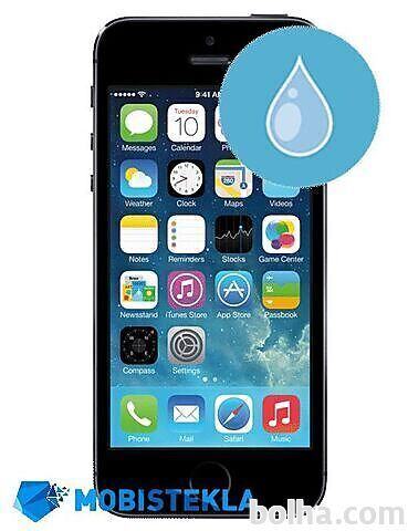 Apple iPhone 5s - stik s tekočino