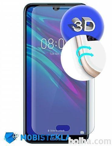 Huawei Y6 2019 - zaščitno steklo 3D