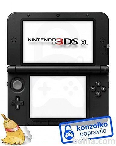 Nintendo 3DS XL Temeljito Čiščenje