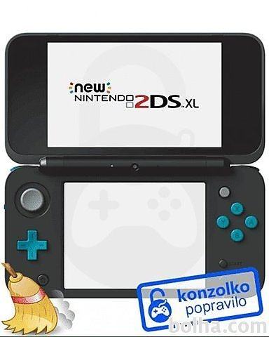Nintendo NEW 2DS XL Temeljito Čiščenje