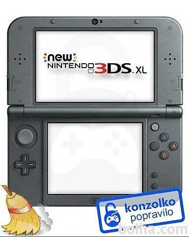 Nintendo NEW 3DS XL Temeljito Čiščenje