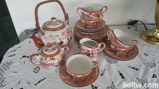 Porcelanasti kitajski servis za čaj