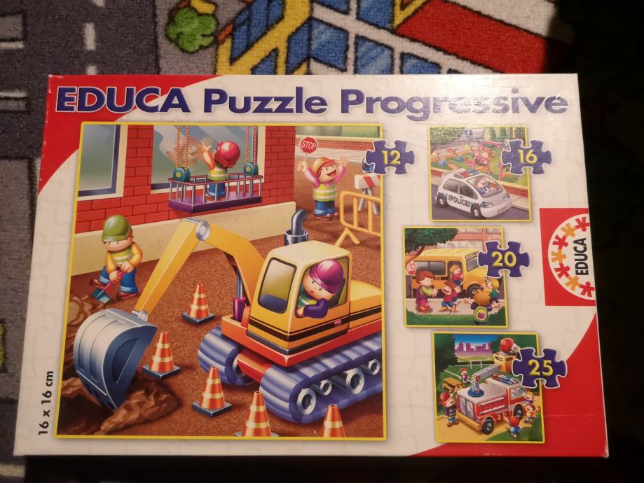 Educa puzzle - vozila