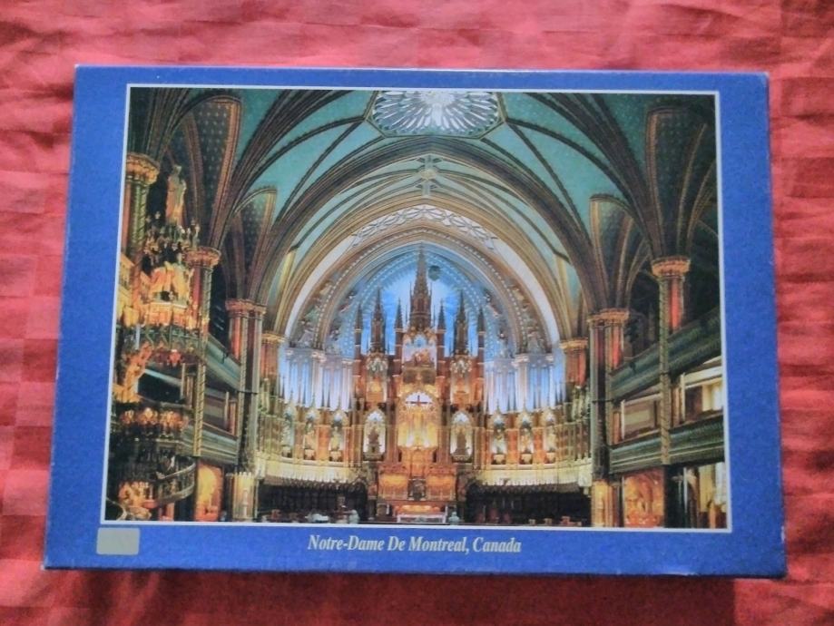 Jigsaw Puzzle 500, Notre-Dame De Montreal, Canada