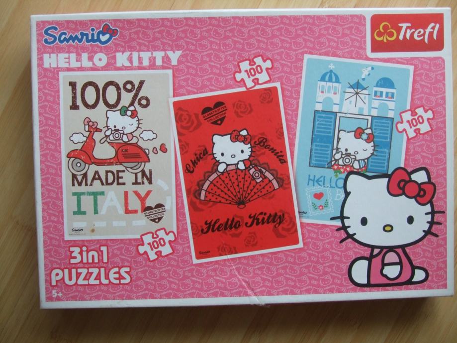 PUZZLE PONY 4 in1, FROZEN 4 in 1, HELLO KITTY 3 in 1