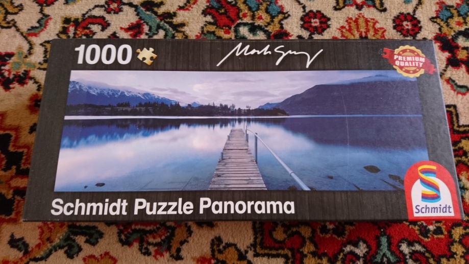 Puzzle - sestavljanka, 1000 kosov, motiv jezero