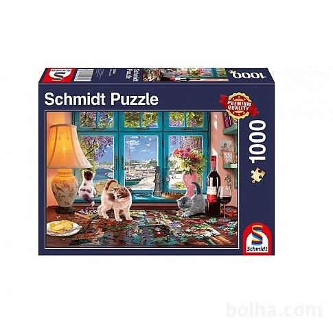 Schmidt 1000 delni puzzle -sestavljanka 70 različnih motivov