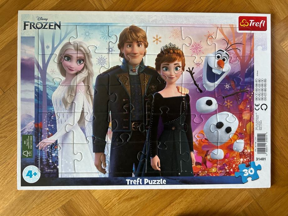 Sestavljanka Frozen 4+
