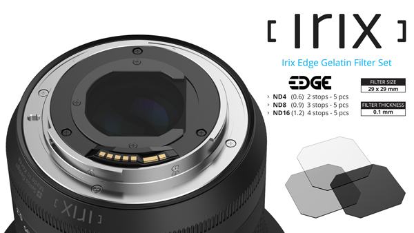 Irix Edge (29x29mm) ND gelatin filter set