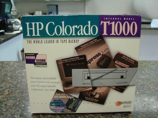 HP Colorado DT-1000, medij