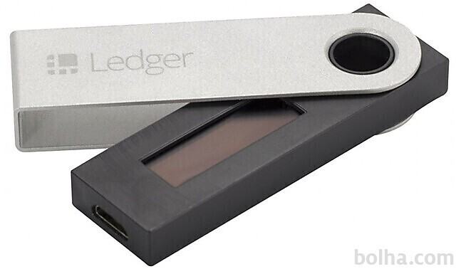LEDGER Nano S denarnica za Bitcoin in druge kriptovalute