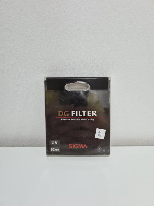 Sigma DG filter 62 mm