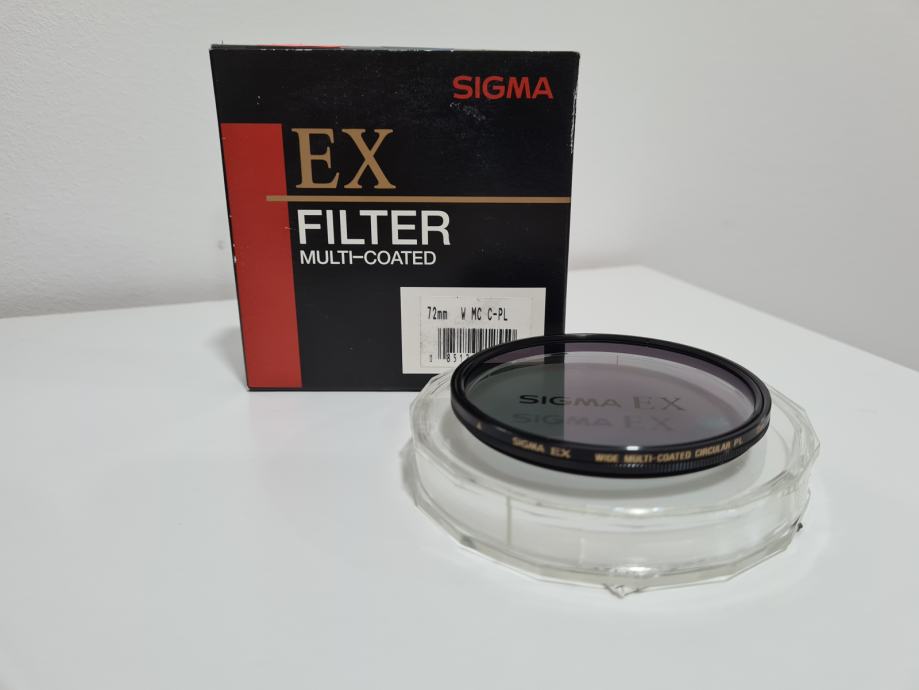 Sigma EX Filter 72 mm