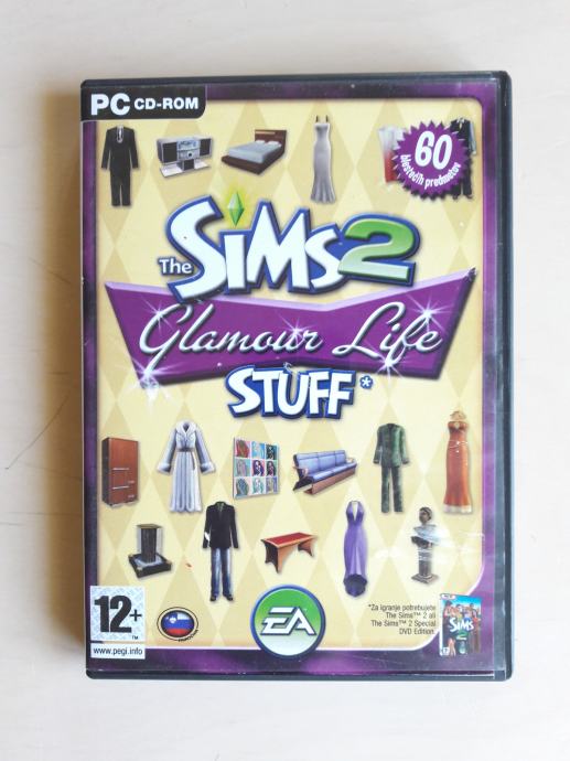 Prodajam The Sims 2 dodatek Glamour Life Stuff