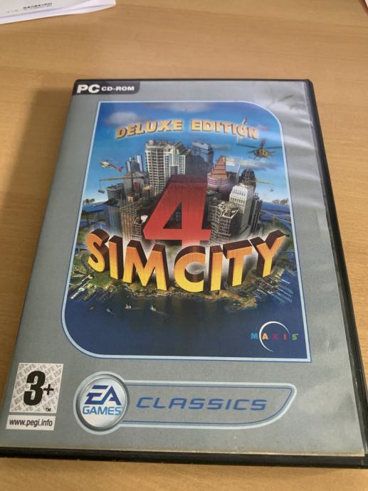 Prodam PC igro Sim City 4 Delux edition
