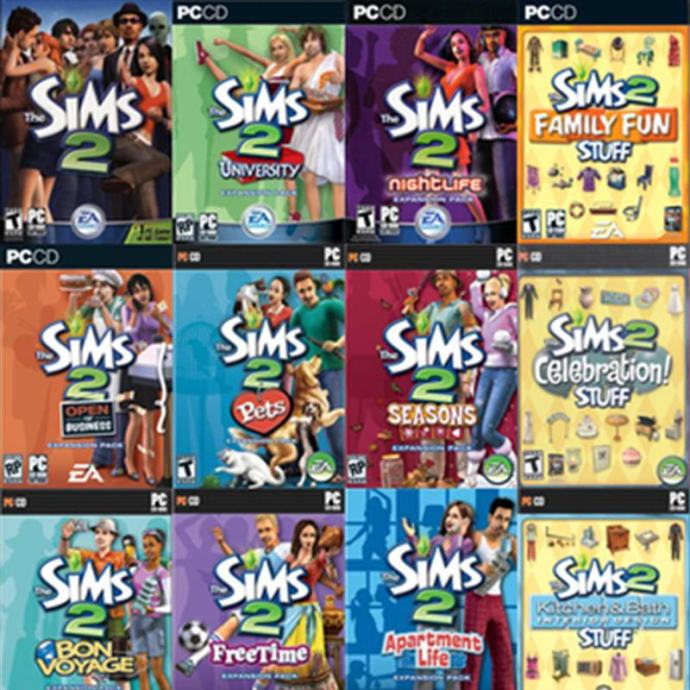 Sims 2 z dodatki