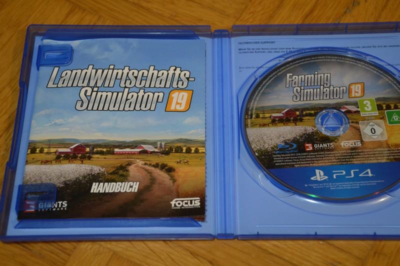 Boîte Et étui Seul Pour Farming Simulator 19 Prime Edition PS4 - Pas De Jeu - Occasion
